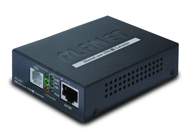 Planet Konverter 100TX - VDSL2 Ethernet over VDSL2 Converter 30a 